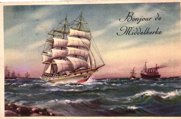 Belgique - CÔTE BELGE - Carte postale (170) - 1905-1950