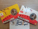 België. 5 Euro 2020 Team Belgium (2 coincards) (Zonder