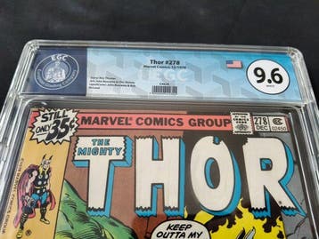 Thor #278 - EGC 9.6 - At Long Last--Ragnarok?! - 1 Graded, Nieuw