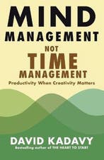 Getting Art Done- Mind Management, Not Time Management, Verzenden, David Kadavy