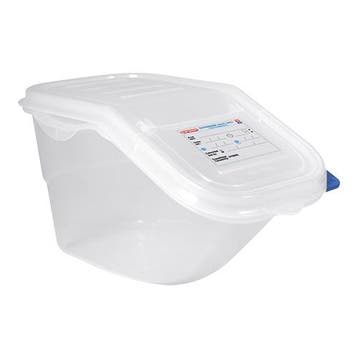 Voedselcontainer stapelbaar en 2 openingen 7 liter | 1/3 GN, Verzenden