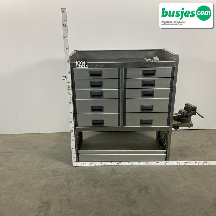Aluca bedrijfswageninrichting 1010x520x1100mm (2928), Auto-onderdelen, Overige Auto-onderdelen, Gebruikt, Verzenden