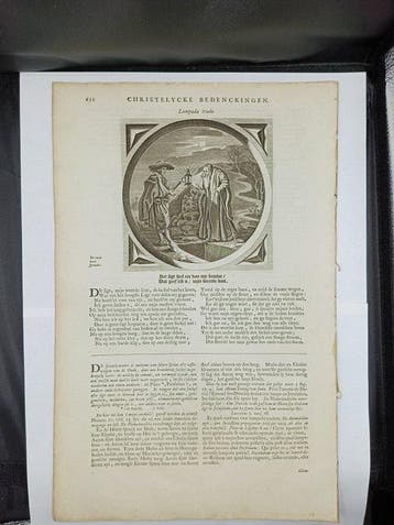 17th century engraving - Adriaen Pietersz van de Venne