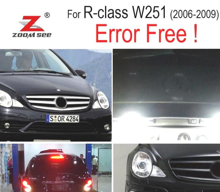 Kit 24 Ampoules Led Intérieur Pour Mercedes Classe S W220 S5, Auto-onderdelen, Verlichting, Verzenden