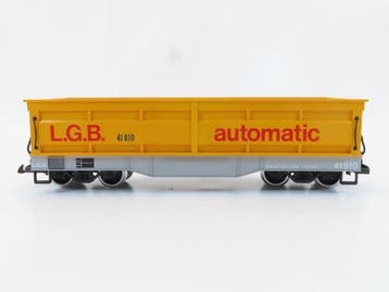 LGB G - 41610 - Modeltrein goederenwagon (1) - 4-assige hoge, Nieuw