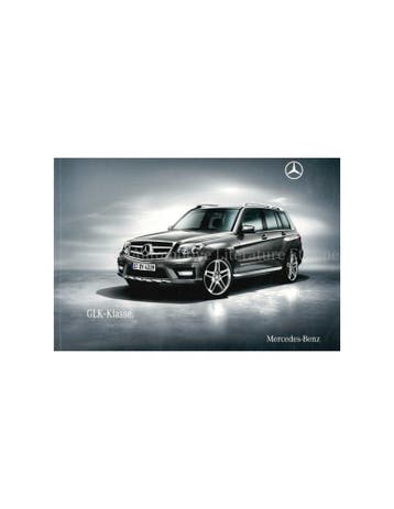 2010 MERCEDES BENZ GLK KLASSE BROCHURE DUITS, Nieuw