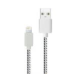 iPhone/iPad/iPod Lightning USB Oplaadkabel Gevlochten Nylon, Verzenden, Nieuw