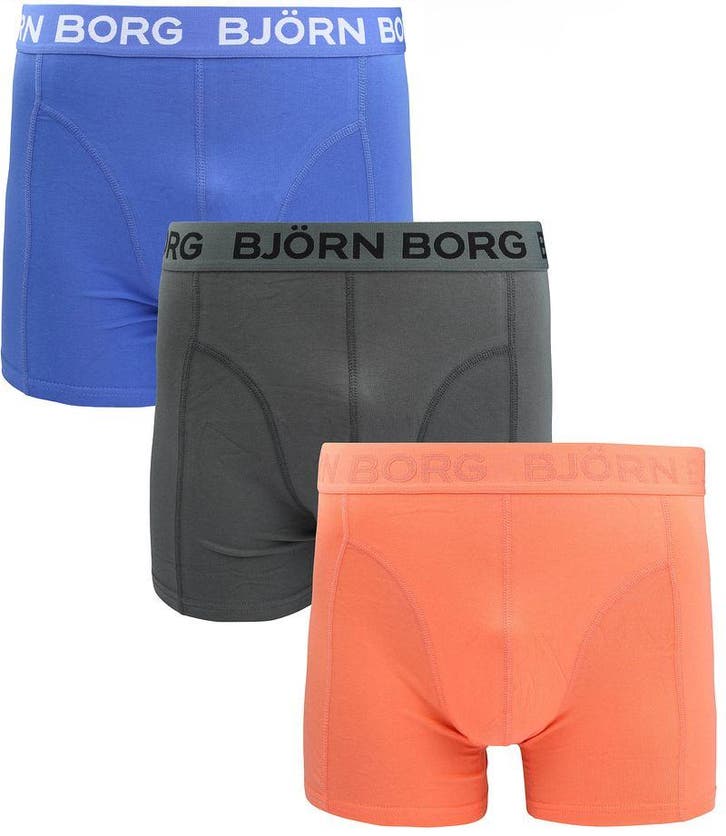 Bjorn Borg Boxers 3Pack Multicolour maat XXL Heren, Kleding | Heren, Ondergoed, Oranje, Boxer, Verzenden