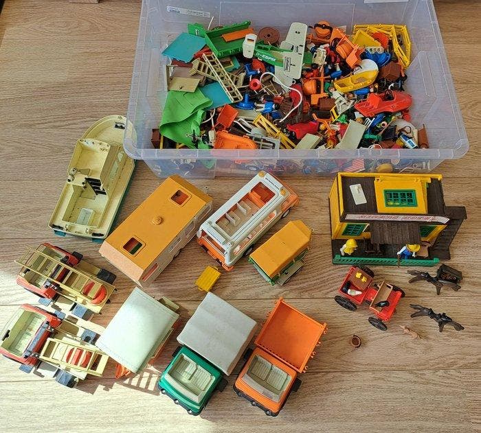 Playmobil - Assorti - Playmobil Mixed lot of Playmobil parts, Antiek en Kunst, Antiek | Overige Antiek
