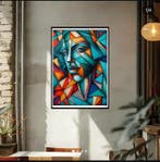 Gongas - Vibrant Cubism, Antiek en Kunst, Kunst | Schilderijen | Modern