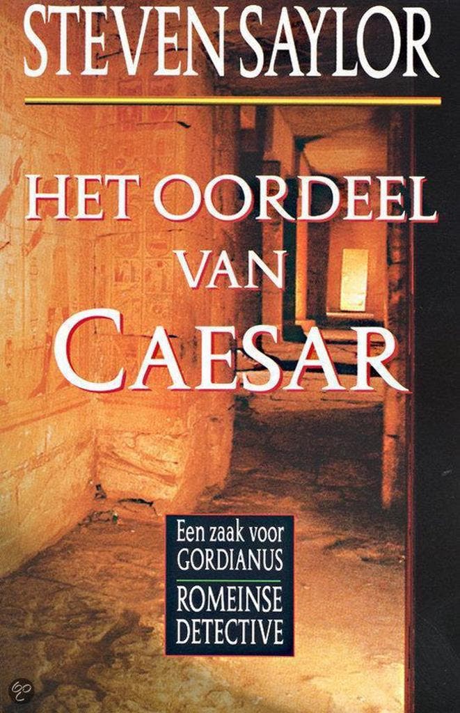 Het oordeel van Caesar / Een zaak voor Gordianus Romeinse, Livres, Thrillers, Envoi