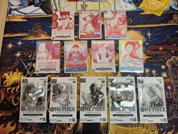 Bandai - 12 Card - One Piece - Monkey D. Luffy One Piece 3rd, Nieuw