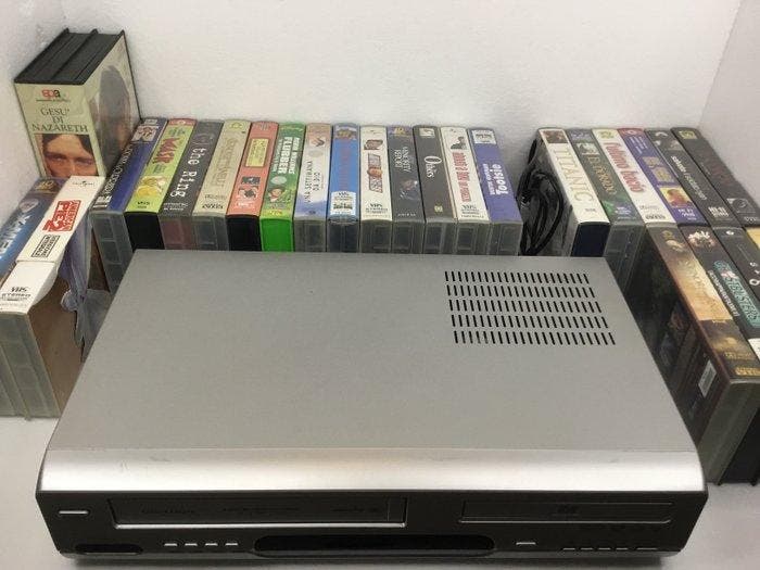 Digilogic DVDVCR1 Lettore DVD VHS VCR Videorecorder, Verzamelen, Foto-apparatuur en Filmapparatuur
