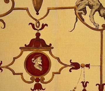 BOUSSAC- New pair of cushions made with Boussac fabric -