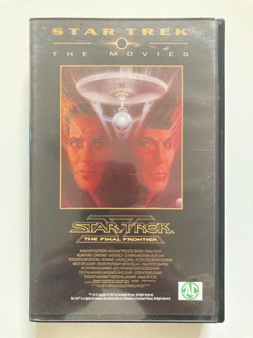 STAR TREK 5 THE FINAL FRONTIER (VHS)