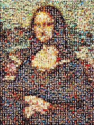 MIQUASEO - Mona Lisa VS Funny Faces