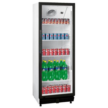 Drankenkoeling | 230L | Zwart/Wit | 0°C/+10°C | Statisch +, Verzenden