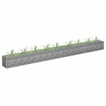 vidaXL Gabion plantenbak verhoogd 360x30x30 cm, Verzenden
