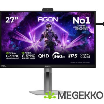 AOC AGON Pro AG276QSG2 27  QHD 360Hz IPS G-Sync Pulsar, Verzenden