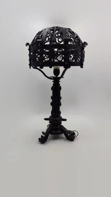 Lamp - Smeedijzer - Art-deco lamp uit de jaren dertig