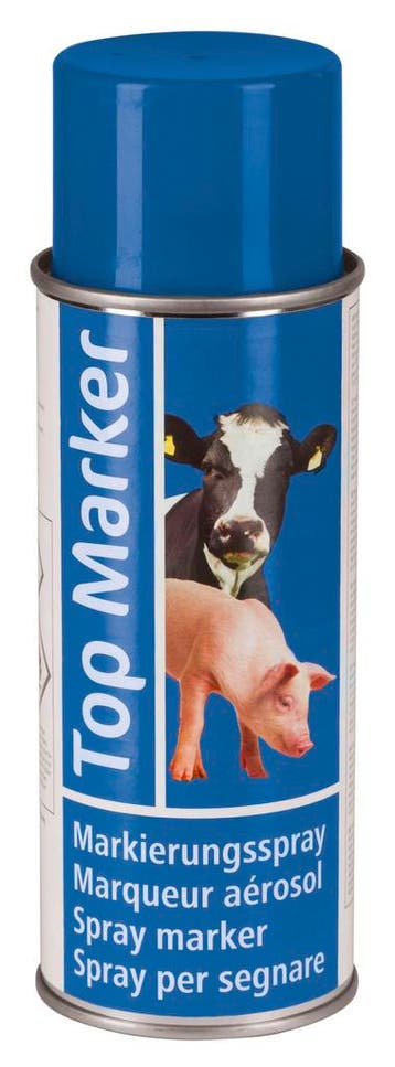 Kerbl Topmarker Veemerkspray Blauw 500ML, Verzenden, Nieuw