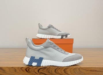 Hermès - Bouncing Gris Tempérance - Sneakers - Maat: EU 42, Vêtements | Hommes