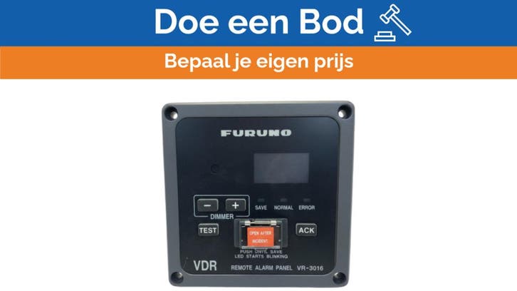 Bieden: Furuno VR-3000 VR-3016 VDR Remote Alarm Panel, Sports nautiques & Bateaux, Accessoires navigation, Enlèvement ou Envoi