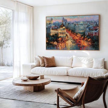 Iconica - Bustling Capital Life - Unique 1/1 XXL (100 x 150
