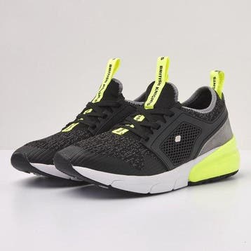 VIPER Heren lage sneakers neon - Zwart - maat 41 (Schoenen), Verzenden, Nieuw