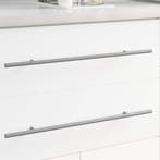 vidaXL Handvat 12 pcs Zilver 500 mm Staal, Verzenden