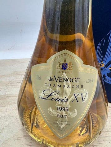 1995 De Venoge, de Venoge, Louis xv - Champagne Brut - 1, Nieuw