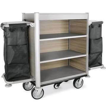 Huishoudwagen | HEIDI | Aluminium/Gelamineerd | 3 Niveaus |, Verzenden, Nieuw in verpakking