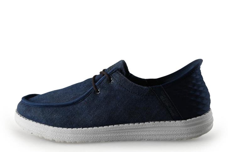 Skechers Instappers in maat 40 Blauw, Vêtements | Hommes, Chaussures, Envoi