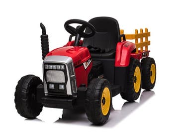 Tractor rood, 2x 12 volt motoren, elektrische kindertractor., Enfants & Bébés, Ophalen of Verzenden