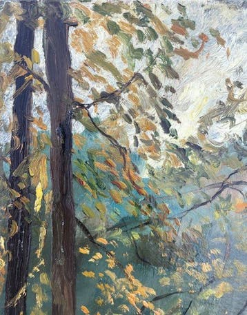 Dieter Wulff (1929-2010) - Herbstwald