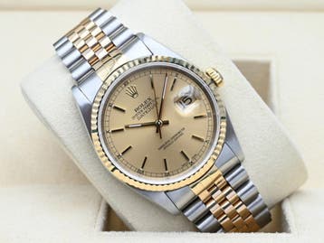 Rolex Datejust Ref. 16233 Year 1996 (Box & Papers), Handtassen en Accessoires, Horloges | Heren, Rolex, Polshorloge, Ophalen of Verzenden