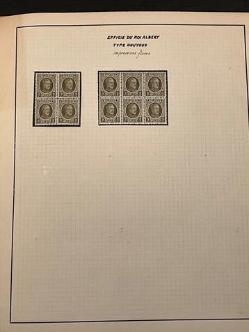 Belgique 1922/1939 - Albert I - Houyoux - Magnifique, Postzegels en Munten, Gestempeld