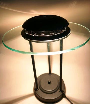 Boxford SMC Holland - Tafellamp - Saturnus - Metaal, Glas, Antiquités & Art