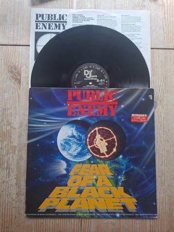 Public Enemy - Fear Of A Black Planet ( original 1990 first, Nieuw in verpakking