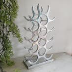 Michael Noll - Wijnrek - 15 flessen - Gepolijst Aluminium