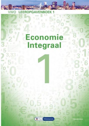 vwo / Economie Integraal leeropgavenboek 1 vwo /, Boeken, Verzenden, Gelezen, Gerrit Gorter