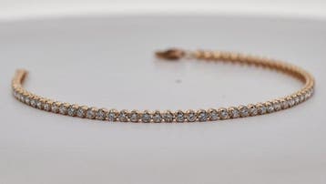 Zonder minimumprijs - Armband - 14 karaat Geel goud -, Handtassen en Accessoires, Nieuw