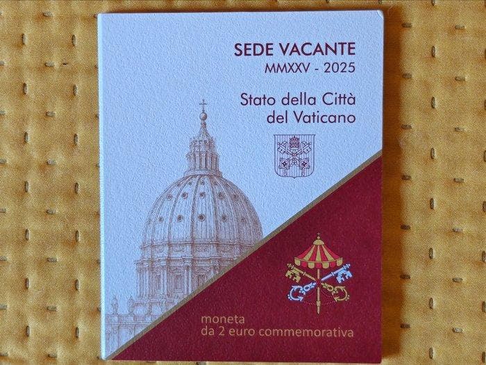 Vaticaan. 2 Euro 2025 Sede Vacante (Zonder minimumprijs), Postzegels en Munten, Munten | Europa | Niet-Euromunten