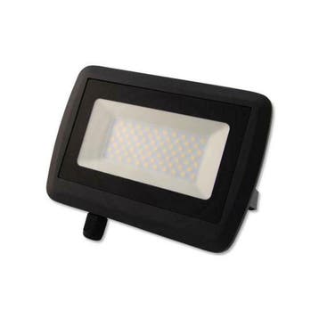 LED Bouwlamp Floodlight 50 Watt Naturel wit Netstroom, Verzenden, Lamp met armatuur