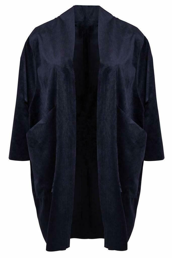 Vest Mat fashion velour losvallend maat 52/54, Kleding | Dames, Truien en Vesten, Verzenden