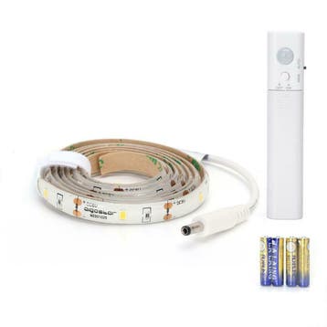 LED strip 1 meter Met sensor op batterij Batterij, Verzenden, Nieuw