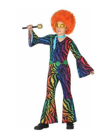 Disco jumpsuit voor jongens, Hobby & Loisirs créatifs, Articles de fête, Ophalen of Verzenden