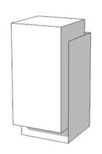 *TIP*  Super high glossy toonbank wit met lades 50 cm, Ophalen of Verzenden