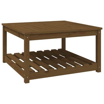 Tuintafel 82cm, 34% korting! Retour deal, Tuin en Terras, Verzenden, Zo goed als nieuw, Vierkant, Hout