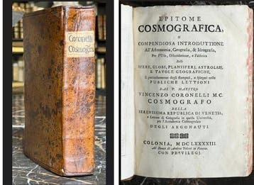 CORONELLI, Vincenzo Maria - . Epitome cosmografica, o